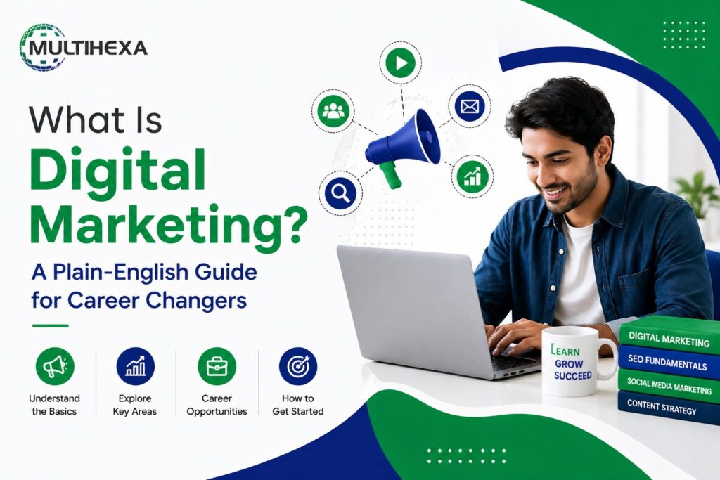 What Is Digital Marketing A Plain-English Guide For Career Changers