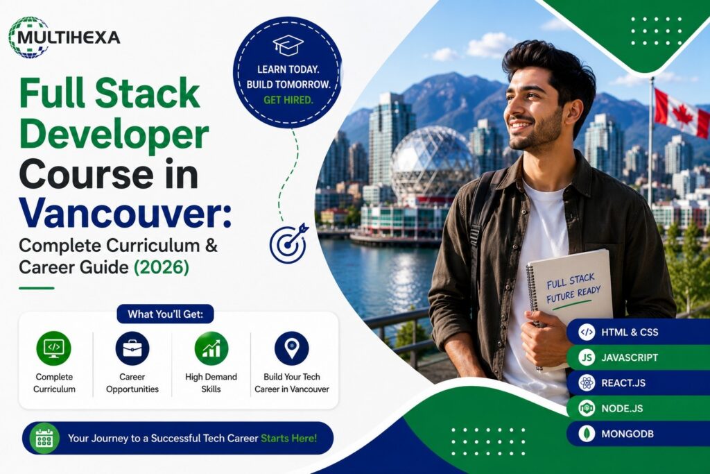 Full Stack Developer Course In Vancouver Complete Curriculum & Career Guide (2026)